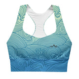 Recycled Longline Sports Bra